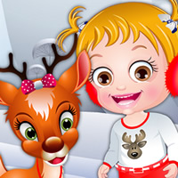 Baby Hazel Reindeer Surprise Game