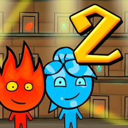 Fireboy and Watergirl 2 Light Temple Game 