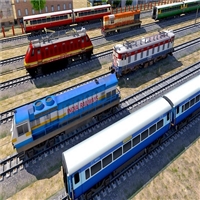 Uphill Mountain Passenger Train Simulator Game 